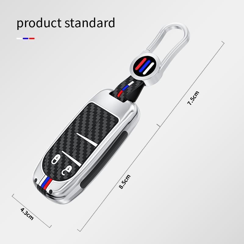 Чехол для ключа автомобиля Полная защита для Jeep Grand Cherokee Renegade Fiat Freemont Dodge Charger Challenger Durango Journey Аксессуары