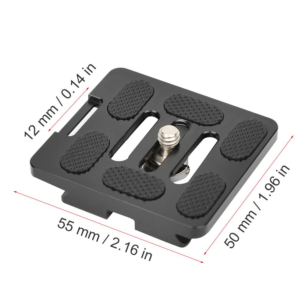 Tripod Ballhead Aluminium Alloy Universal Quick Release Plate for Sirui TY50X G Series KX Serie
