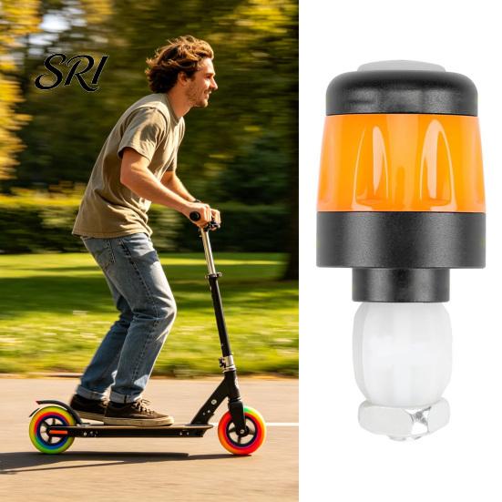 Road Bike Light 2Pcs Bicycle Handlebar End Light, Rechargeable LED Flash Lamp, High Brightness Plugs Safety Indicator for Nigh Riding Cycling Night