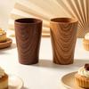 Functional Imitation Wood Grain Mug Perfect for Tea Coffee and More