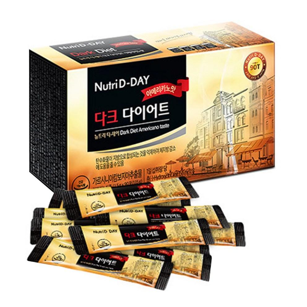 Nutri D-Day Dark Diet Гарциния Вкус Американо, 135 г, 1 коробка