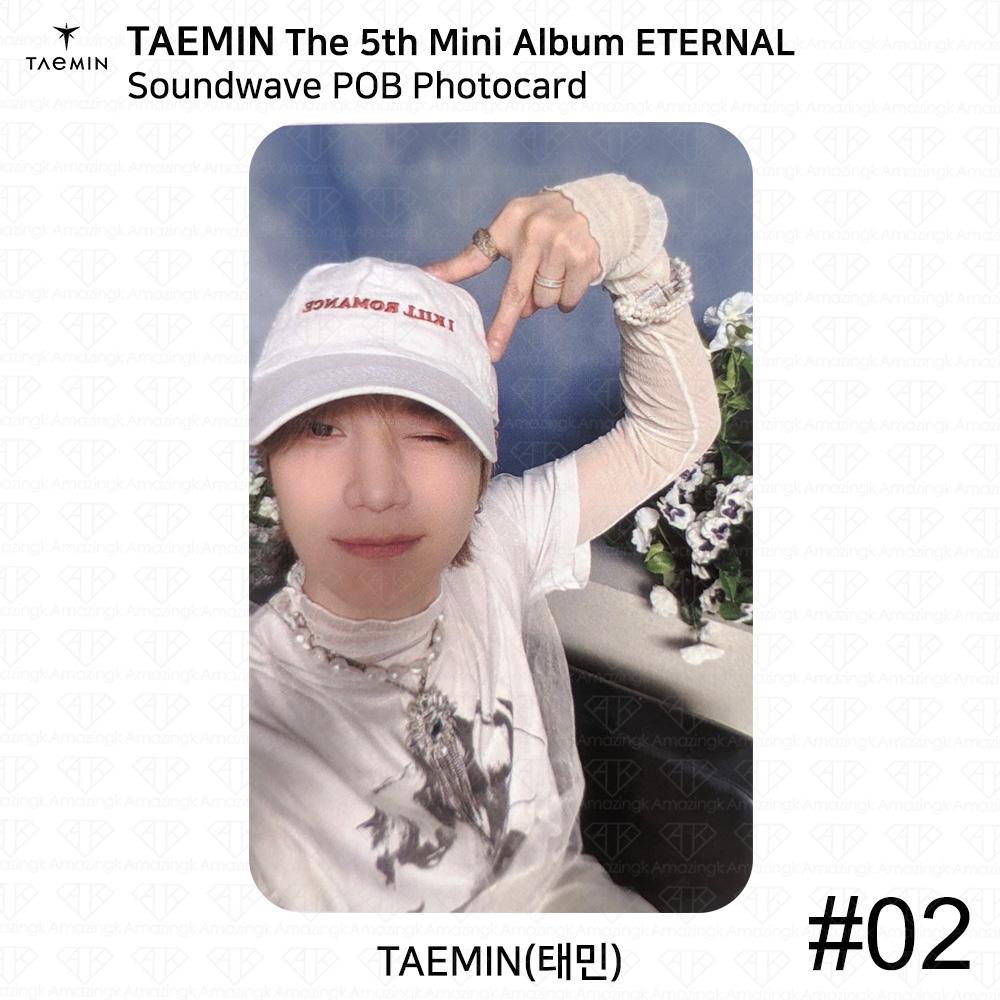 SHINee Taemin 5-й мини-альбом ETERNAL POB Фотокарточка SW KT4 Makestar Whosfan