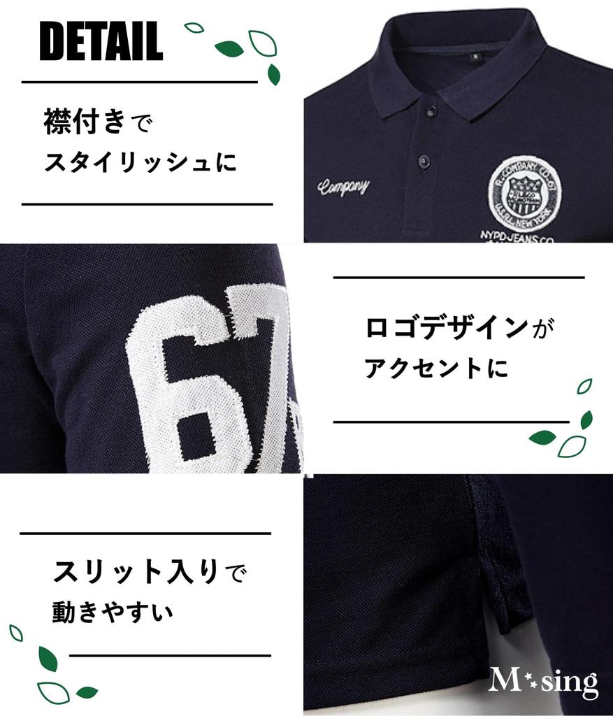 Поло для гольфа Однотонное С длинным рукавом Гольф Сочетание цветов Круглый Умный Повседневный Уникальный Весенний Элегантный Логотип M-SING Мужская рубашка, Рубашка, Спортивная одежда, Топ,