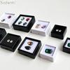 10Pcs Diamond Jewelry Organizer Gems Packaging Box DIY Disamond Ring Jewllery Case 2CM Gemstone Zirconia Gift Display Box