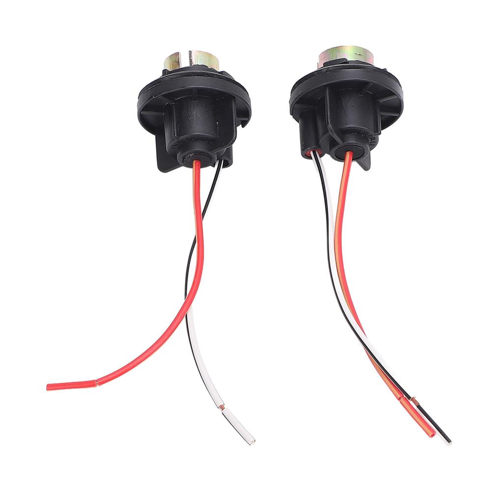2 шт. Патрон заднего стоп-сигнала Водонепроницаемый Разъем для лампы указателя поворота Патрон для светодиодной лампы с жгутом проводов