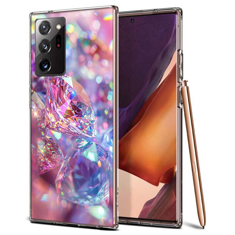 Сияющий и ослепительный чехол для телефона с бриллиантами для Samsung A55 A35 A25 A15 A07 A05S A16 A17 A26 A36 A37 A56 A57 Galaxy Note 2