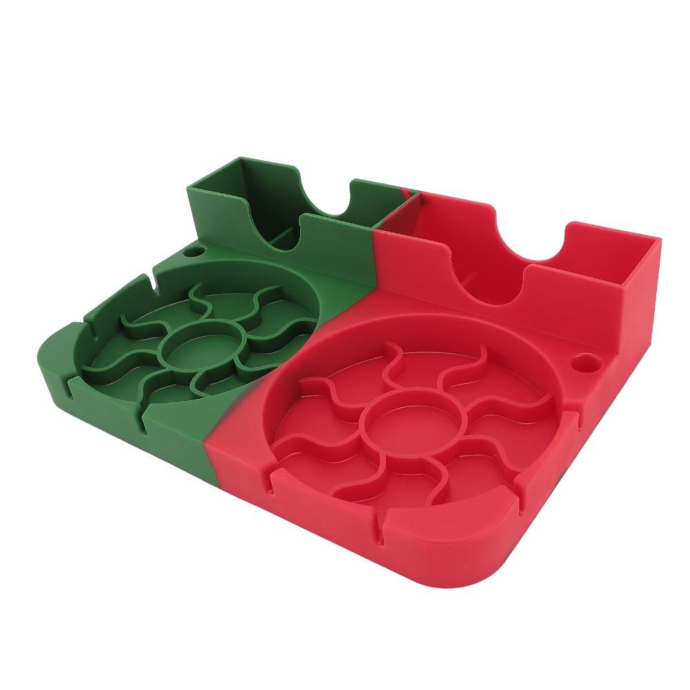 8.19×5.71×1.81in Water Bottle Drying Rack Red/Black/Grey Bottle Drying Holder Kitchen