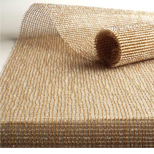 Chilewich Table Runner Lattice Gold