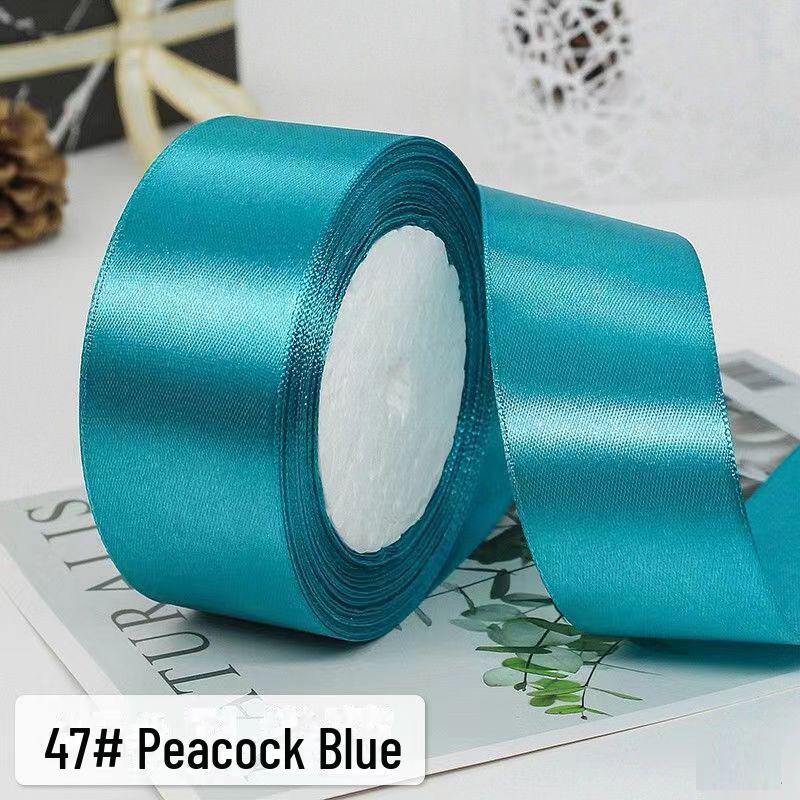 Рулон красной ленты 4 см для самодельных коробок для торта с розами и цветочных свадебных украшений