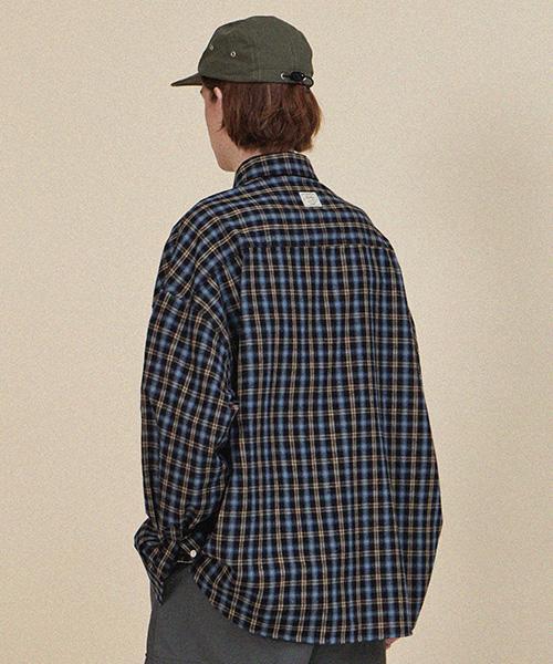 HAINT Pristine Check Brushed Shirt 2 Colors