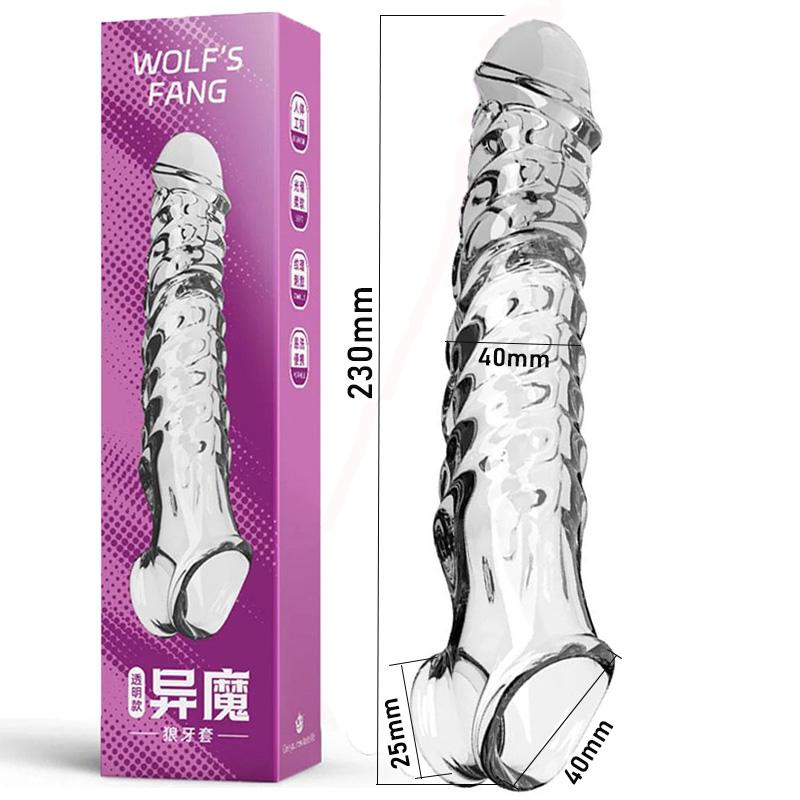 Удлинитель для увеличения пениса, вибратор, кольцо для члена, многоразовые презервативы, секс-игрушки для мужчин, вибрация точки G