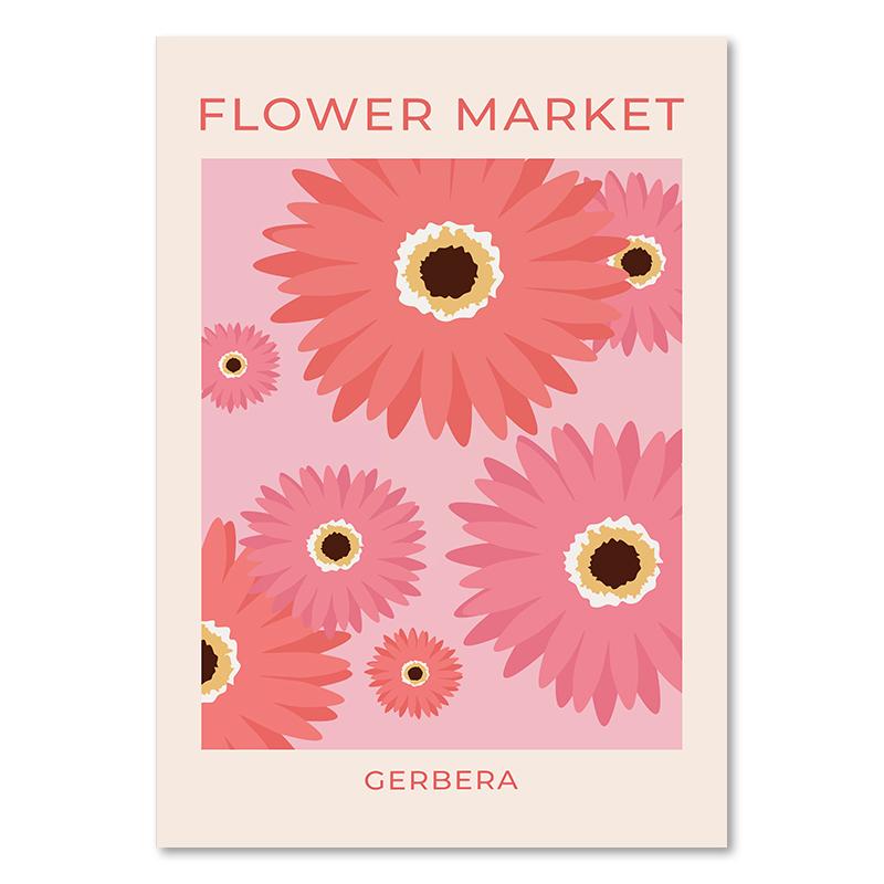 Датская пастельная картина на холсте, красочная настенная живопись в стиле бохо, модный розовый постер, эстетические принты в виде сердца с любовью, фотографии в общежитии, декор комнаты