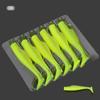 6Pcs Tpr Soft Lure 8 Cm Rubber Fishing Lure Shad Swim Baits Silicone Bait