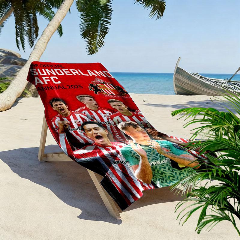 SAFC logo Beach Towel, Large Soft Quick Dry Towel for Beach Camping Swimming