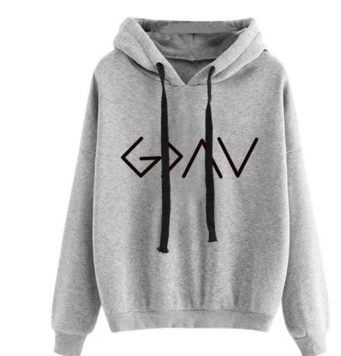 Женский осенне-зимний флисовый женский пуловер с капюшоном и принтом с длинными рукавами, топы с капюшоном