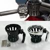 Universal Motorcycle Cup Holder, Adjustable Scooter ATV Water Bottle Handlebar Drink Cup Holder Mount Cage for Bike and Motorcycles