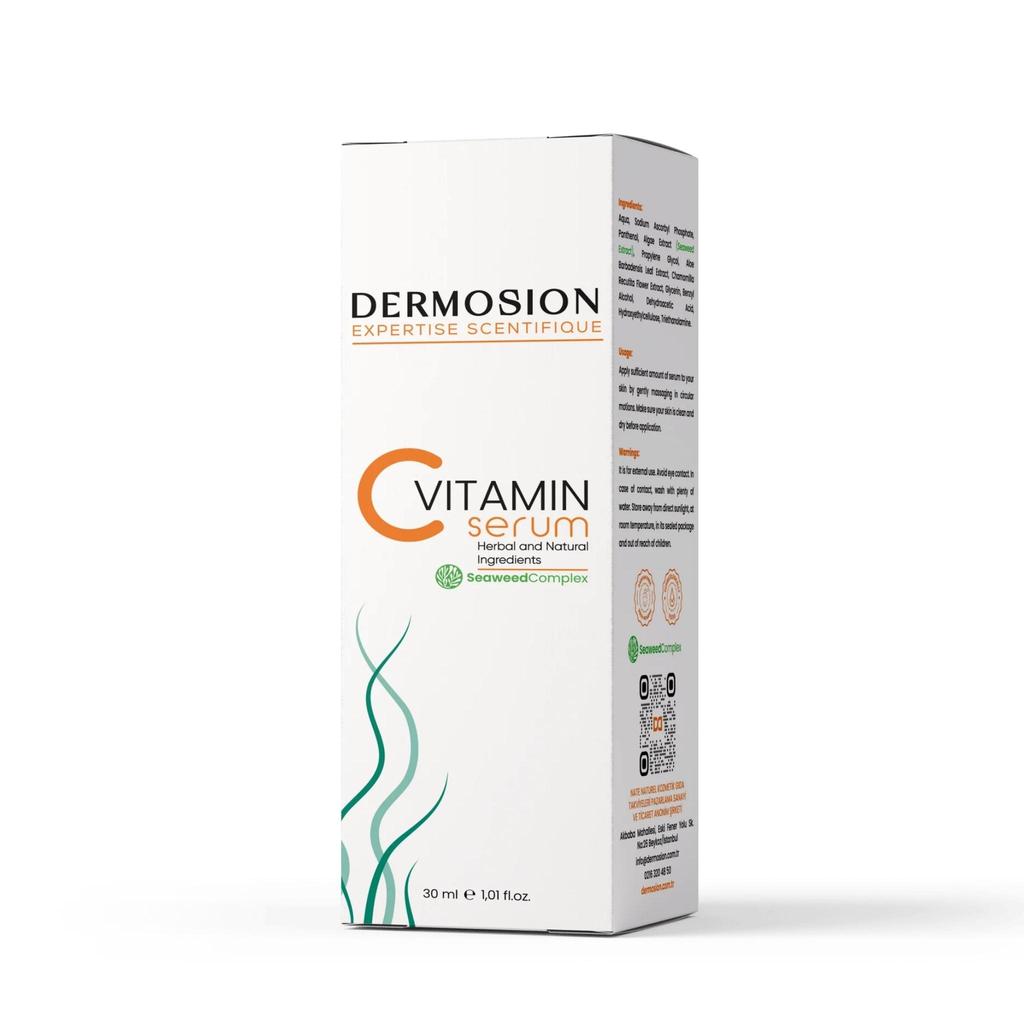 Dermosion Осветляющая сыворотка с водорослями и витамином C 30 мл