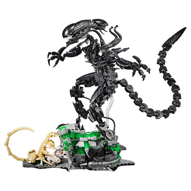 Креативный MOC Инопланетный Монстр Строительные Блоки Набор Кирпичей DIY Сборка Инопланетных Фигурок Модель Набор Игрушки Для Детей Взрослых Мальчиков Подарки