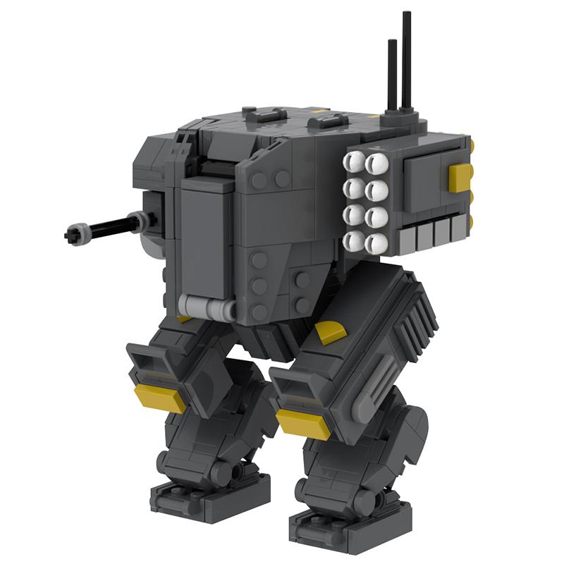 Yigebebe Titanfalled Spector Меха Роботы Exo-45 Фигурки Кино Модель Строительные Блоки Игрушки Для Подарков Кирпичи
