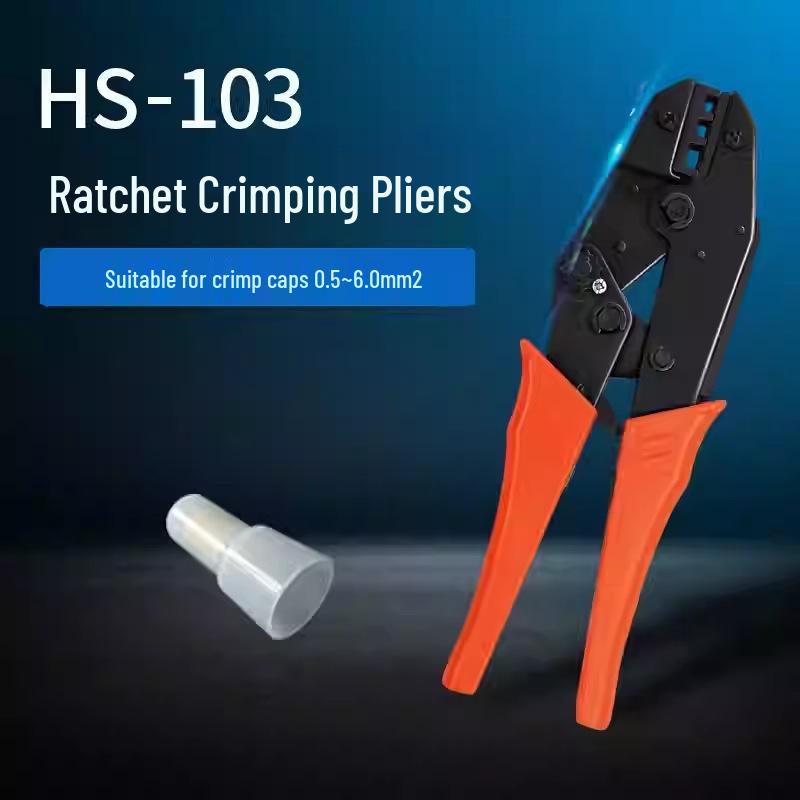 Храповой обжимной инструмент SN-02C/HSC для проводов 0,25-2,5 мм² BHT/FDD/RV/SV