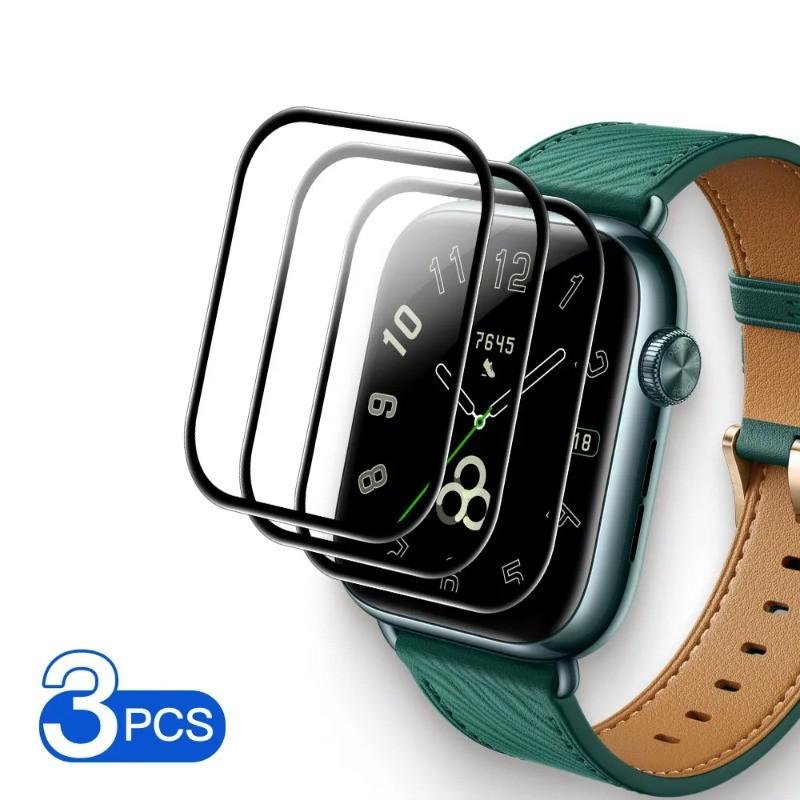 1-3 шт. 20D защитная пленка для экрана Honor Watch 5, антицарапающая пленка, полное покрытие, защитная пленка Ultra-HD для Huawei Honor Watch 5 (Не стекло)