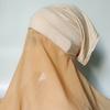 Women Muslim Chiffon Hijab With Cap Bonnet Instant Chiffon Hijabs Shawl Head Scarf Underscarf Caps Cover Headwrap