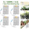 3.5L Автоматический капельный полив Инфузионный мешок Регулируемая система капельного орошения растений Домашний сад Самополивная кашпо Водяной мешок