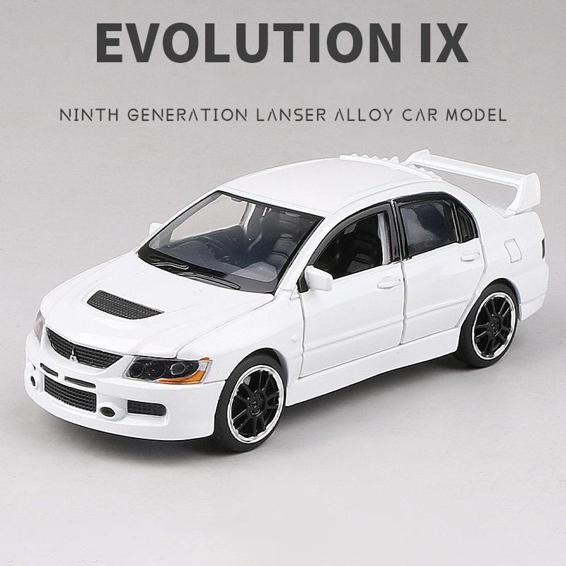 Cwkzum1 1:32 Мицубиси JDM Lancer Evo X Открытая Дверь Со Звуком и Светом Литой Металлический Модель Игрушечный Автомобиль Украшения Для Детских Подарков lmjp0