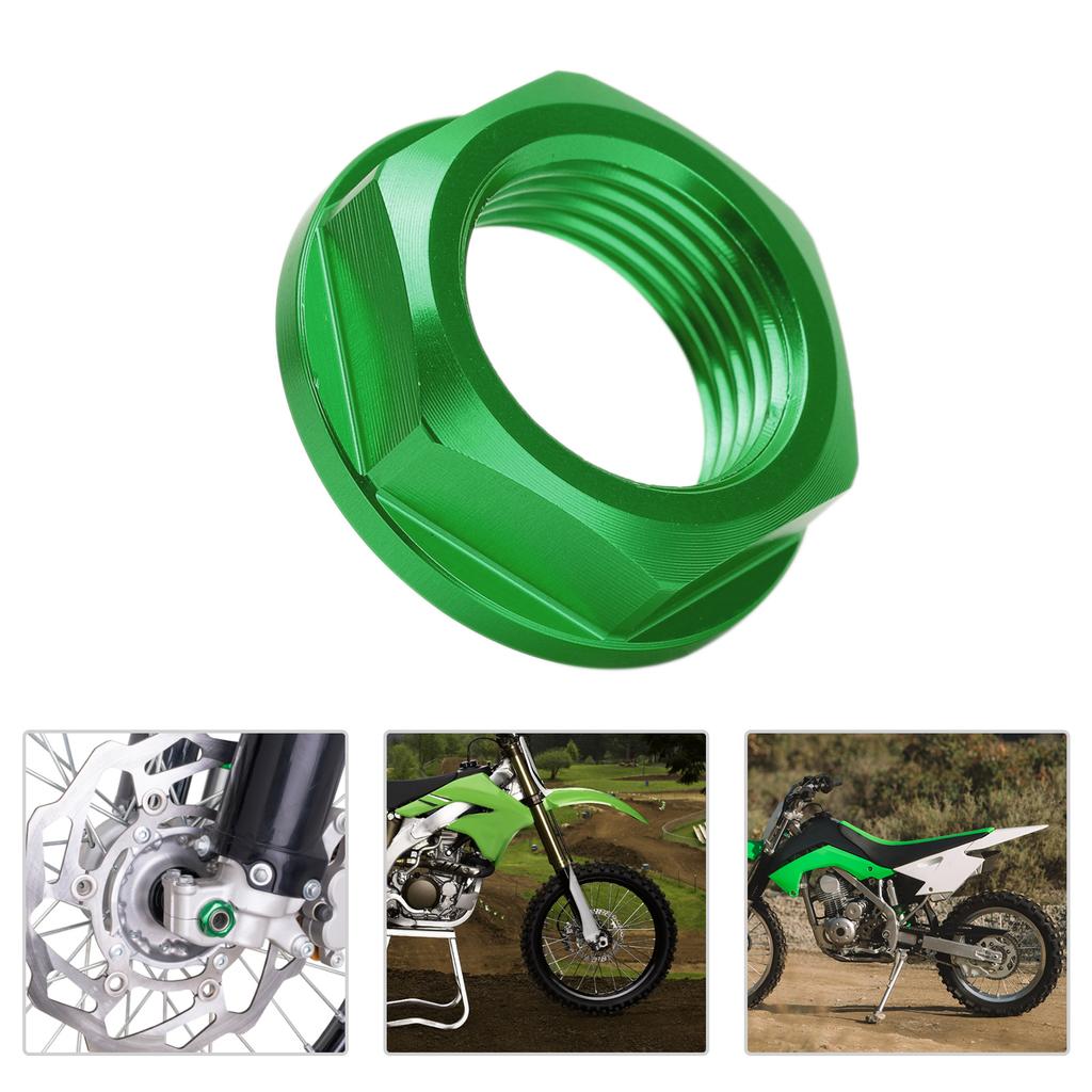 Гайка оси переднего колеса мотоцикла M18x1.5 Алюминиевая Замена для KLX450R 0819