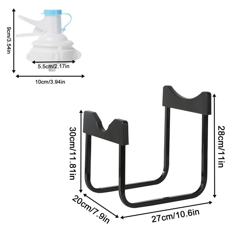 Стойка для ведра чистой воды Стойка для воды в бочке Водяной насос Перевернутый диспенсер для воды Большое ведро для воды Простой диспенсер для воды