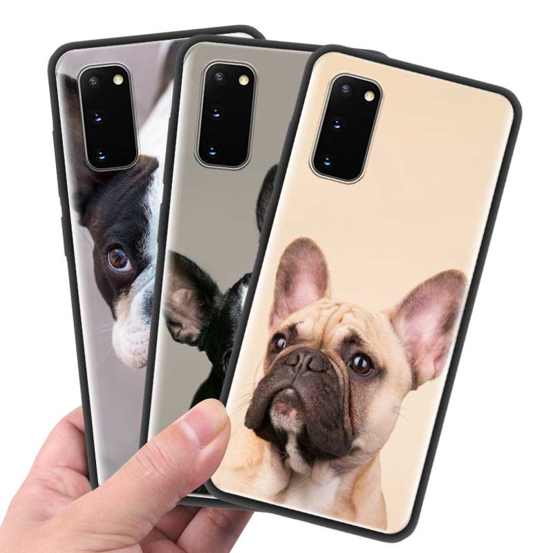 Силиконовый чехол для телефона Samsung Galaxy S20 FE S22 S21 Ultra 5G S10e S10 S8 S9 Plus S7, мягкая задняя крышка, принципиально, французский бульдог, собака