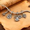 Оригинальные Шармы Бусины Медь Сердце Медведь Роза Шестиконечная Звезда Древо Жизни Шарм Подходит Браслет Бангл Женщина Мужчина Ювелирное Изделие Подарок