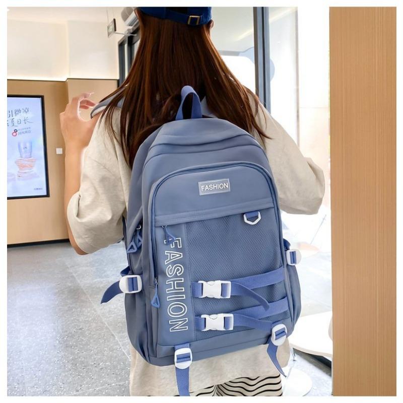 2023 Новый универсальный женский рюкзак для отдыха, ученицы средних и старших классов, большой вместительный дорожный рюкзак