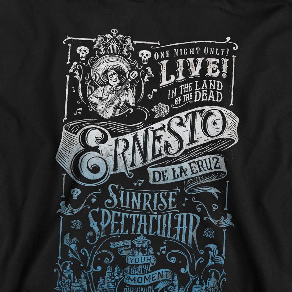 Coco Childrens/Kids Sunrise Spectacular Ernesto de la Cruz Poster Heather Pullover Hoodie