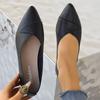 Fashion Ladies Shoes 2024 Hot Sale Slip On Women's Flats Office Daily Flats Women Shallow Pointed Toe Soft Bottom Flat with Shoes Women