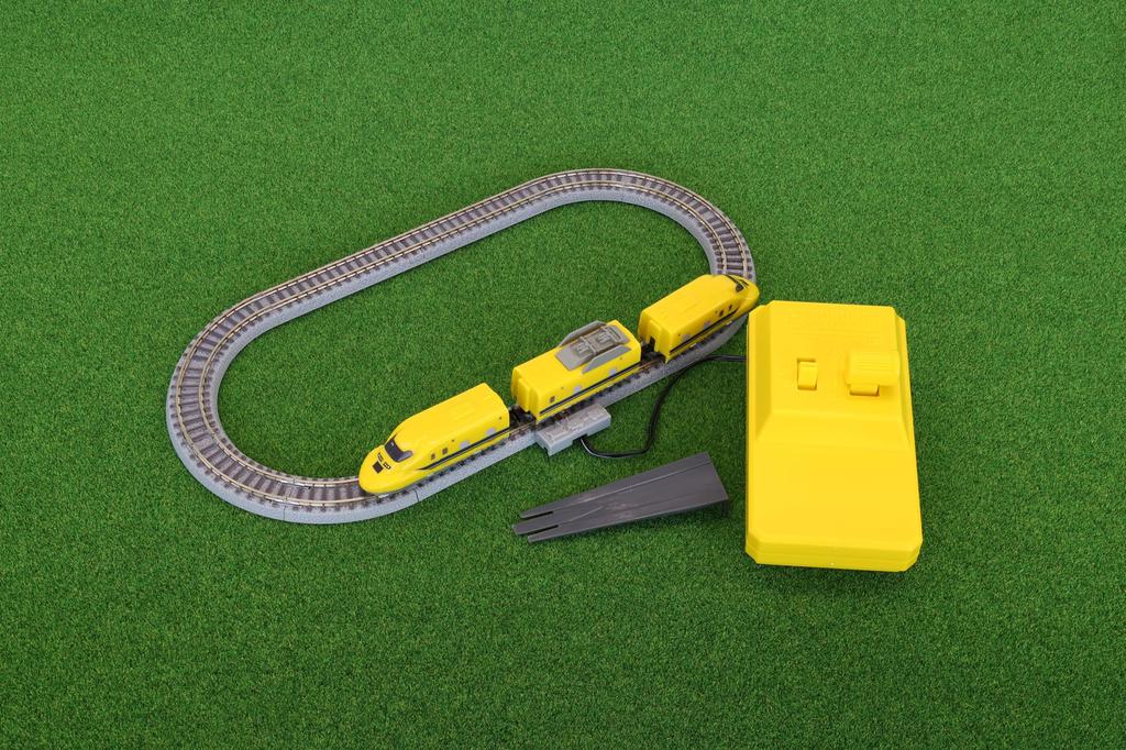 Rokuhan Z Gauge Z Shorty 923 Series Doctor Yellow Starter Set Model Railway Beginner Set (T4) - SG002-2