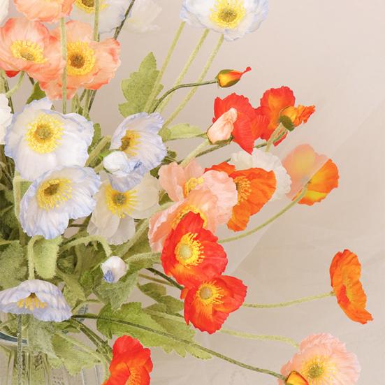 Искусственный цветок Реалистичный искусственный шелковый цветок для дома, офиса, свадьбы, вечеринки, помещения, улицы, искусственный цветок, цветущие растения, украшение