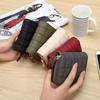 Women Short Wallets PU Leather Female Purse Plaid Cardholder Wallet Fashion Small Women Zipper Wallet With Purse
