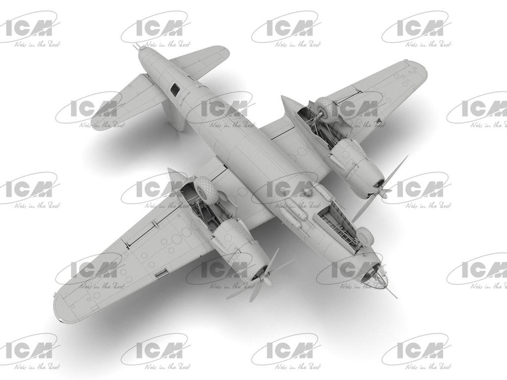 ICM 1/48 масштаб американский B-26F Marauder пластиковая модель 48325 (самолет)