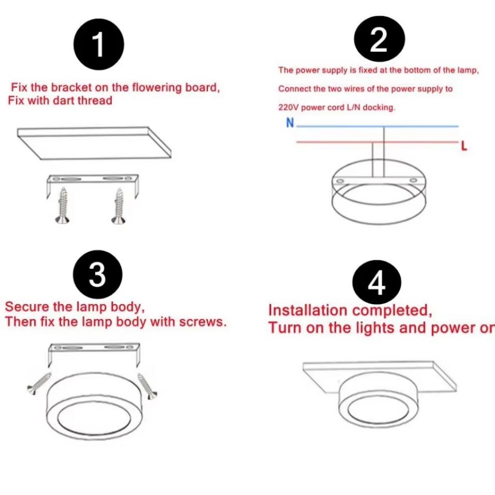 Xiaomi Nordic modern downlight surface mounted LED ceiling light spotlight three light color conversion LED downlight indoor lighting