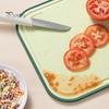 Двусторонняя разделочная доска, нескользящие разделочные доски, многофункциональная разделочная доска с приподнятыми краями для мяса и овощей, кухонные гаджеты