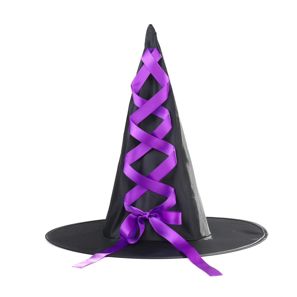 Kids Halloween LED Magic Witch Tutu Dress, Light Up Wizard Cosplay Runway Costume with Witch Hat