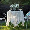 Countryside Lace Tablecloth with Lace, Living Room, Coffee Table, Dining Table Decoration Tablecloth
