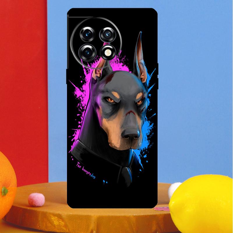 Dachshund Doberman Dog Cover For OnePlus 12 11 13 13R 12R 10 Pro 8T 10T OnePlus Nord 4 CE 2 3 Lite N10 N20 N30 Case