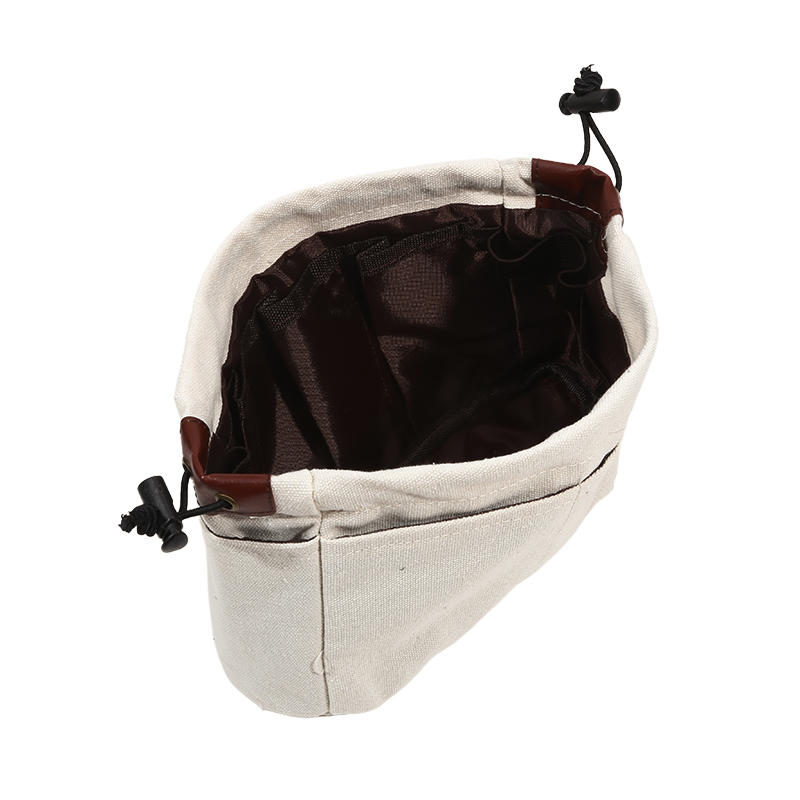 Органайзеры для хранения из холста с завязками, многокарманная сумка-вкладыш, легкая портативная дорожная сумка для хранения