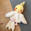 Parrot Plush Hand Puppets Lifelike Parrot Stuffed Animal Plush Role Play Interactive Toy for Storytelling Teaching hand Puppet