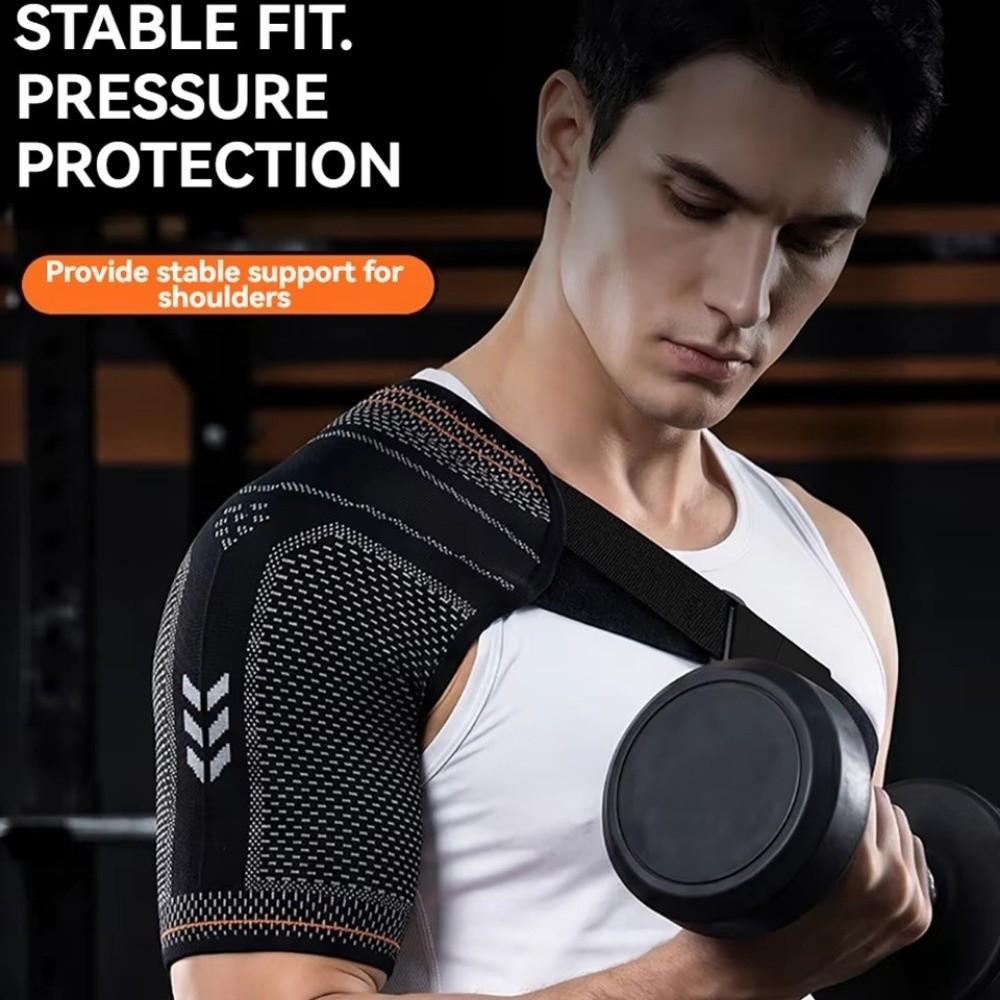 Sweat-Absorbent Shoulder Support Brace Adjustable Sports Shoulder Protective Sports