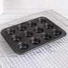 Cupcake Pan 6/12 Cavity Reusable Non-stick Bakeware Carbon Steel Kitchen Biscuit Muffin Tray Mold Pan Bakery Supplies