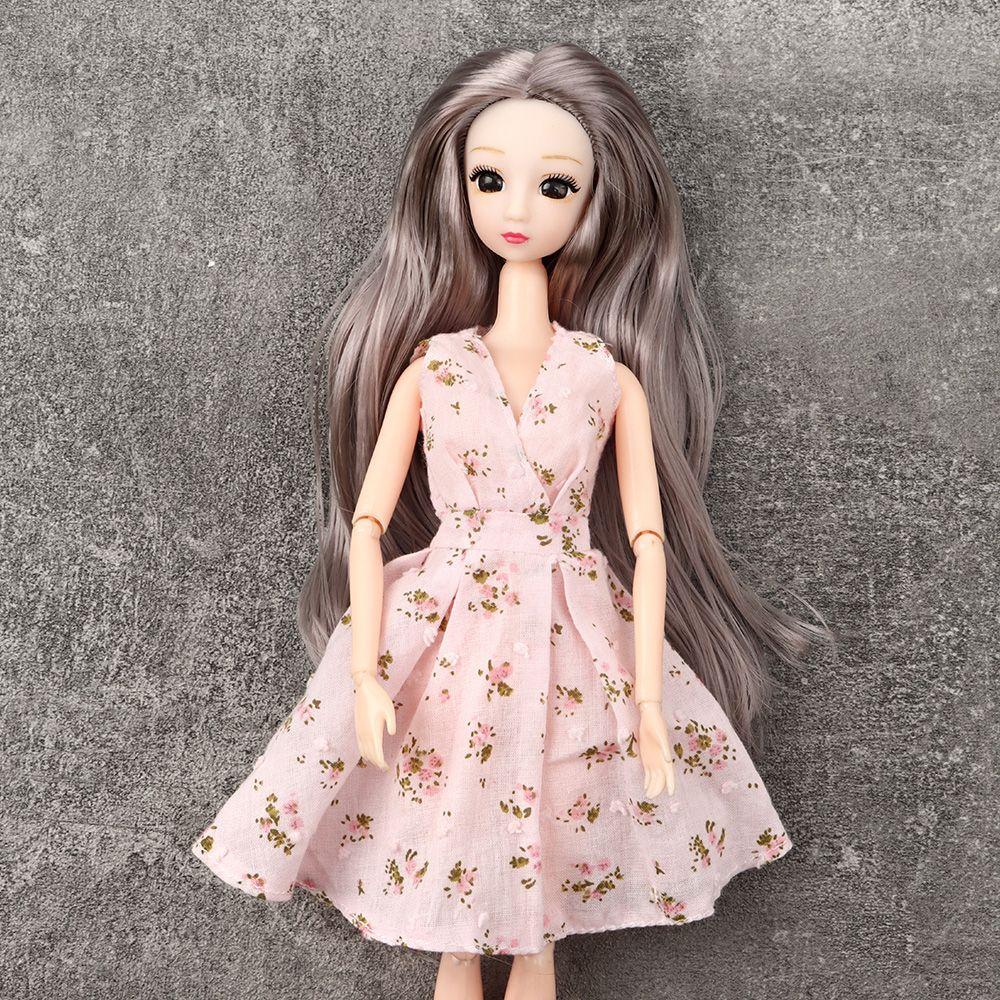 Игрушки Длинные прически 1/6 Голова куклы BJD Аксессуары для старинной куклы 30 Куклы Шарнирная DIY Головной убор