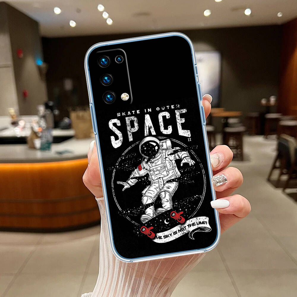 Astronaut Space Moon Case for Motorola G10 G20 G04 E30 E40 E22 E20 E13 E15 G22 G23 G05 G75 G35 G55 E22S E7 G6 G7 G8 G9 Plus Power Play